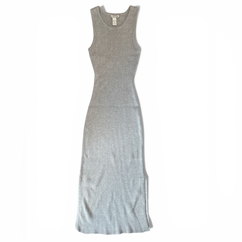 Charlotte Russe Gray Maxi Dress